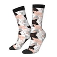 thumbnail image 1 of Cauagu Pigs Print Crew Socks for Women and Men,Adult Athletic Running Socks 1-Pair Sports Socks Work Gear Socks with Moisture Wicking, 1 of 6