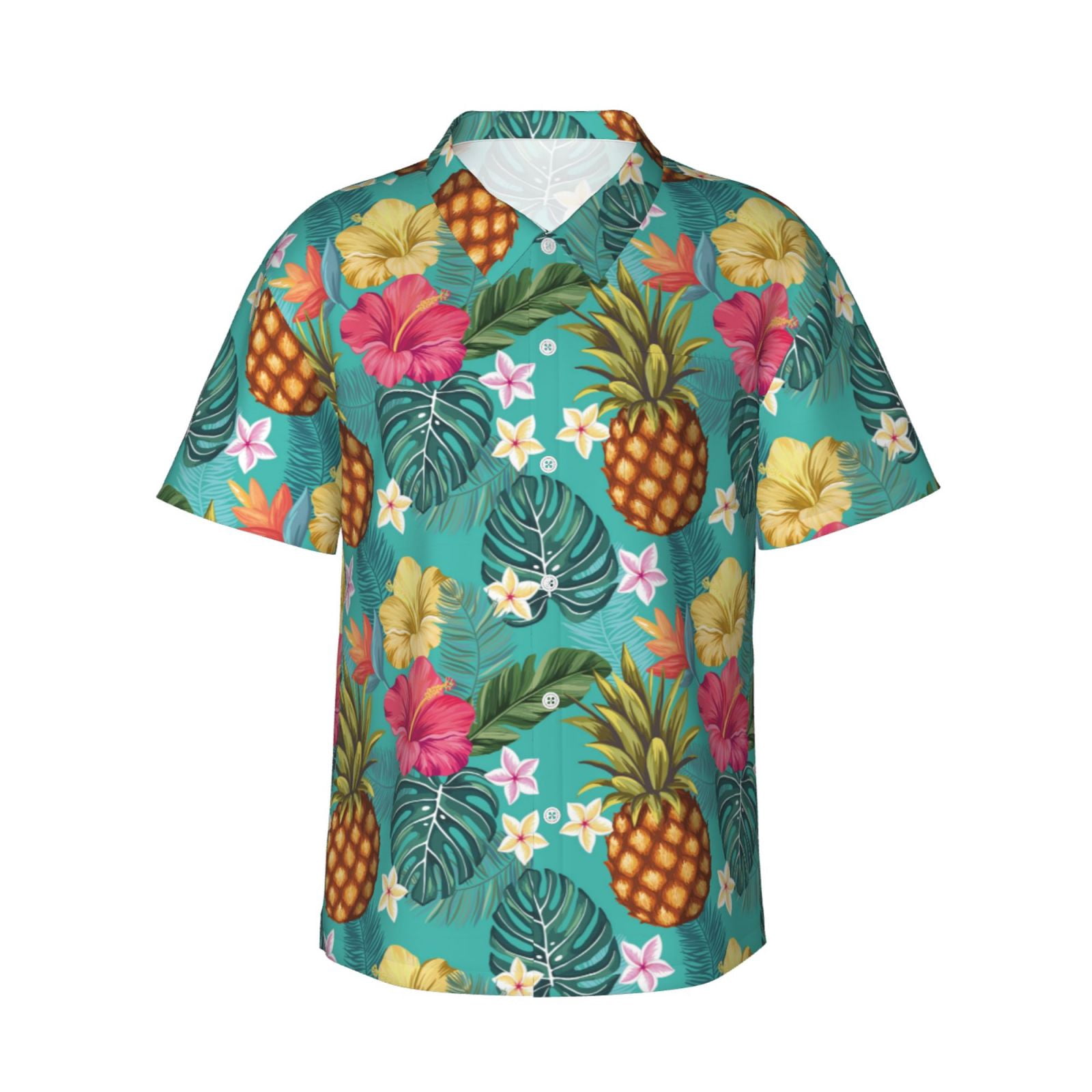 Pineapple Hawaiian Print Men's Joggers