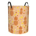 thumbnail image 1 of Cauagu Pineapples for Laundry Basket,Collapsible Organizer Basket for Storage Bin Toy Bins Gift Baskets Bedroom Clothes Children Nursery Hamper -Medium, 1 of 7