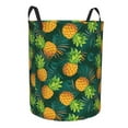 thumbnail image 1 of Cauagu Pineapples with Palm Leaves for Laundry Basket,Collapsible Organizer Basket for Storage Bin Toy Bins Gift Baskets Bedroom Clothes Children Nursery Hamper -Small, 1 of 7