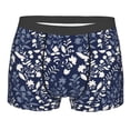 thumbnail image 1 of Cauagu Plant Print Boxer Briefs for Men,Comfortable Breathable Men's Underwear Moisture Wicking Underpants -Medium, 1 of 8
