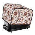 thumbnail image 1 of Cauagu Rabbit And Egg for 4 Slice Toaster Cover (11.4''×7.9''×7.5'') Bread Machine Cover Toaster Protector Kitchen Appliance Dust Cover, 1 of 7