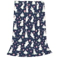 thumbnail image 1 of Cauagu Rabbit And Flower Pattern Flannel Bed Blankets,Fleece Blanket Comfortable Air Conditioning Blanket for Sofa Bed Travel Couch & Living Room -60"x50", 1 of 8