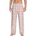 thumbnail image 1 of Cauagu Rabbit Mens Pajama Pants Sleep & Lounge Pants,PJ Bottoms with Pockets-X-Large, 1 of 1