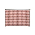 thumbnail image 1 of Cauagu Red and Brown Squares for Tyvek Makeup Bag,Reusable Travel Cosmetic Bag Women Organizer Toiletry Bag Birthday,Gifts for Women Girlfriend Mom Teacher 6.5’’*8.9’’, 1 of 7