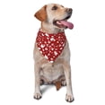 thumbnail image 1 of Cauagu Red Christmas Cheer. for Dog Bandanas 1 Pack, Pet Scarf for Boy and Girl Scarf Bib Kerchief Breed for Dog & Cat Pets Gift, 1 of 6