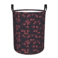 thumbnail image 1 of Cauagu Red Hearts for Laundry Basket,Collapsible Organizer Basket for Storage Bin Toy Bins Gift Baskets Bedroom Clothes Children Nursery Hamper-Small, 1 of 6