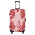 thumbnail image 1 of Cauagu Red Meat Print Travel Luggage Cover,Travel Dust-proof Suitcase Cover Softside Suitcase Protector for 18-32inch,Not Included Suitcase, 1 of 8