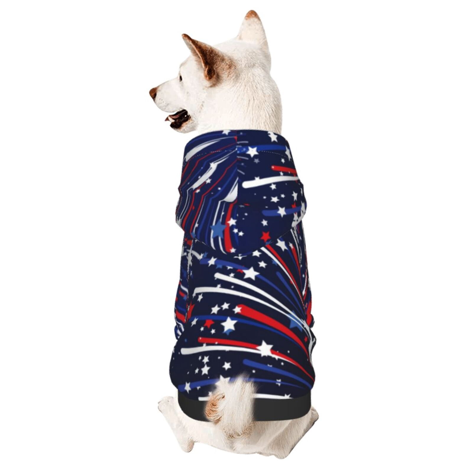 New FallWinter Blue Plush Puppy Hoodie main image 1