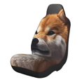 thumbnail image 1 of Cauagu Regal Shiba Inu Print Car Seat Covers,Universal Automotive Seat Covers Car Seat Protectors Easy to Install Car Cover Car Accessories Auto rucks Van & SUV-1, 1 of 9