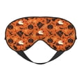 thumbnail image 1 of Cauagu Retro Halloween Print Sleep Eye Mask, Blindfold Eye Sleep Shade Cover with Elastic Strap/Headband Eye Cover Eyeshade for Night Sleeping/Travel Nap, 1 of 7