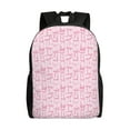 thumbnail image 1 of Cauagu Ribbon Bow Print Backpacks,Travel Daypack Casual Laptop Backpack Bookbag Fits 15 Inch Computer for Men Women, 1 of 8