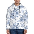 thumbnail image 1 of Cauagu Rose Flowers for Men's Pullover Hooded Sweatshirt Athletic Casual Hoodie Aautumn Hoodie Sweatshirt for Men Pullover Casual Hooded Sweatshirt-X-Large, 1 of 7