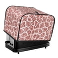 thumbnail image 1 of Cauagu Rose Gold Abstract Spots for 4 Slice Toaster Cover (11.4''×7.9''×7.5'') Bread Machine Cover Toaster Protector Kitchen Appliance Dust Cover, 1 of 7