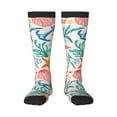 Cauagu Sea Creatures Print Women's Men's Ankle Socks 1pack Casual