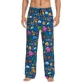 Cauagu Sea Fish Mens Pajama Pants Sleep & Lounge Pants,PJ Bottoms with