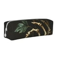 thumbnail image 1 of Cauagu Skeleton Hand Rose Butterfly Print Leather Pencil Pen Case - Stationery Bag Portable Stationery Bag Big Capacity Pencil Pouch Cosmetic Organizer Bag for Men & Women, 1 of 7