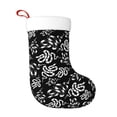 thumbnail image 1 of Cauagu Snake for Christmas Stockings,1-Pack Large Xmas Stocking Holiday and Farmhouse Stocking Fit for Christmas Holiday Party Decoration(17.7*11 Inch), 1 of 7