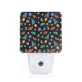thumbnail image 1 of Cauagu Space D Print LED Nightlight,0.5W Night Lights Plug into Wall 1 Pack with Dusk-to-Dawn Light Sensor Soft Glow Lamp for Bathroom Adult Hallway-, 1 of 7