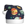 thumbnail image 1 of Cauagu Space for Adult Christmas Hat,1-Pack Xmas Holiday Hat Santa Hat for Women & Men Festive Headwear Accessories Fit for Christmas/New Year/Party, 1 of 6