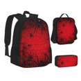 Cauagu Spiders On The  And Space for Teen Casual Laptop Backpack