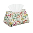 thumbnail image 1 of Cauagu Spring floral for Large Tissue Box Cover Rectangular–Plus Size Rectangle Tissue Box Holder Long Tissue Holder for Bathroom/Car/Office Decor 7.9X4.9X4.9'', 1 of 7