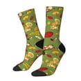 thumbnail image 1 of Cauagu Squirrel And Fox In The Forest Print Crew Socks for Women and Men,Adult Athletic Running Socks 1-Pair Sports Socks Work Gear Socks with Moisture Wicking, 1 of 6