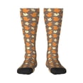 thumbnail image 1 of Cauagu Squirrel And Maple Leaves Print Women's Men's Ankle Socks 1-pack Casual Athletic Socks for Unisex Adult Moisture-Wicking Socks for Daily Wear/Running/Sport, 1 of 8