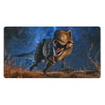 thumbnail image 1 of Cauagu Starry Night Charging Dinosaur for Large Mouse Pad,XXL Extended Gaming Mouse Mat Long Extended Desk Mat Big Desk Pad Mat(16 x 29.5in) for Work/Game/Office/Home, 1 of 8