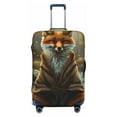 thumbnail image 1 of Cauagu Streamside Meditating Fox Print Travel Luggage Cover,Travel Dust-proof Suitcase Cover Softside Suitcase Protector for 18-32inch,Not Included Suitcase, 1 of 8
