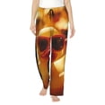 thumbnail image 1 of Cauagu Sunglasses Yellow Duck Pajama Pants for Women Loose Fit Wide Leg Trouser Pants Casual Elastic Waist Drawstring Lounge Pants, 1 of 6