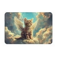 Cauagu Sunshine Cloud Cute Cat Print Front Door Mat for Indoor Entrance