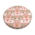thumbnail image 1 of Cauagu Swan Couple Print Round Stool Covers,Seat Cushion for Round Bar Stool Chair Seat Cover for Bar Round Chair Fits for 12/13/14in Bar Stool Cushion, 1 of 7