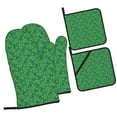 thumbnail image 1 of Cauagu Tennis Rockets And Balls Print Oven Mitts and Pot Holders 4 pcs Set,Extra Thicken Long Kitchen Oven Glove Potholders BBQ Gloves-Oven Mitts and Pot Holders(11 Inch), 1 of 6