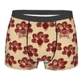 thumbnail image 1 of Cauagu Thanksgiving Sketch Turkey Print Boxer Briefs for Men,Comfortable Breathable Men's Underwear Moisture Wicking Underpants -Medium, 1 of 8