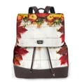 thumbnail image 1 of Cauagu Thanksgiving With Autumn Print Women's PU Leather Backpack,Fashion Multipurpose Design Handbag Stylish Purse Ladies Shoulder Bags Travel Backpack, 1 of 4