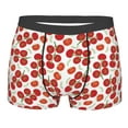 thumbnail image 1 of Cauagu Tomato Print Boxer Briefs for Men,Comfortable Breathable Men's Underwear Moisture Wicking Underpants -Large, 1 of 8