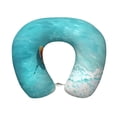 thumbnail image 1 of Cauagu Tranquil Ocean Canoe Journey Pattern Travel Pillow Memory Foam, U-Shaped Neck Pillow Neck and Head Support Portable Travel Pillow Suitable for Planes & Trains, 1 of 8