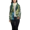 thumbnail image 1 of Cauagu Tropical Parrot Floral Artwork Print Women Wrap Shawl tassels Scarves Retro Scarf 77.6"X28.3", 1 of 8