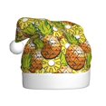 thumbnail image 1 of Cauagu Tropical Summer Fruit for Adult Christmas Hat,1-Pack Xmas Holiday Hat Santa Hat for Women & Men Festive Headwear Accessories Fit for Christmas/New Year/Party, 1 of 6