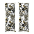 thumbnail image 1 of Cauagu Tulips Flowers for Long Body Pillowcase 1 PCS,Soft Long Pillow Cover Decorative Pillow Case Hidden Zipper Closure Pillowcase,NOT Included Pillow (20'' x54''), 1 of 7