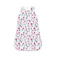 Cauagu Tulips Flowers for Infant Wearable Blanket,Unisex, Girl, Boy