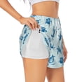 thumbnail image 1 of Cauagu Turtle Print Women's 2 in 1 Running Shorts Athletic Workout Gym Yoga Shorts Running Shorts for Women-XX-Large, 1 of 7