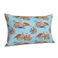 thumbnail image 1 of Cauagu Turtles And Corals Print Pillow Covers with Envelope Closure,1PC Pillow Cases Decorative Pillow Case for Bed & Couch, Pillows Not Included-14"x20", 1 of 6