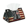 thumbnail image 1 of Cauagu Veterans Day1 for Large Tissue Box Cover Rectangular–Plus Size Rectangle Tissue Box Holder Long Tissue Holder for Bathroom/Car/Office Decor 7.9X4.9X4.9'', 1 of 7