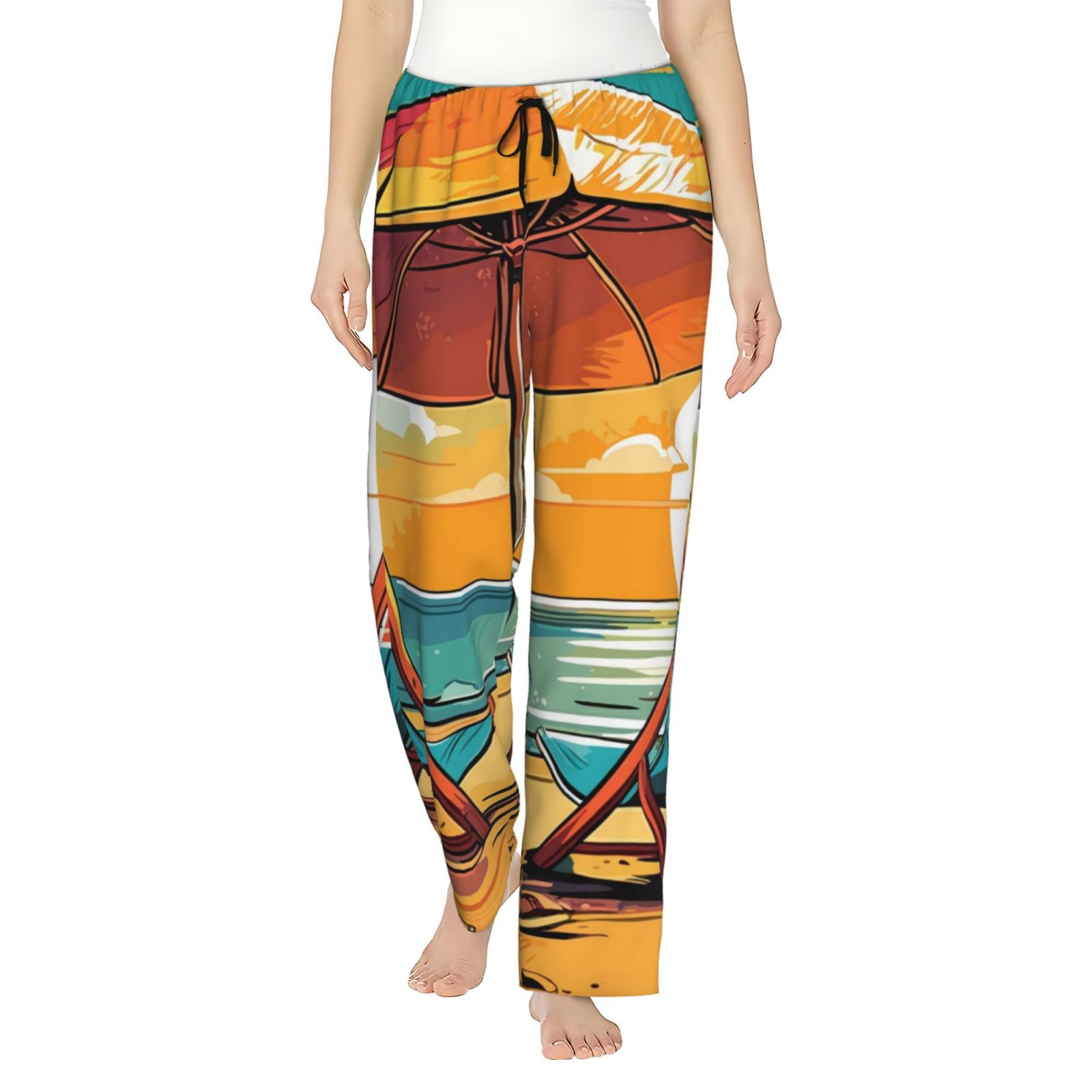 Sunset Journey Print Trouser <span>97481<span> main image 1