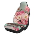 thumbnail image 1 of Cauagu Vintage Typewriter Floral Print Car Seat Covers,Universal Automotive Seat Covers Car Seat Protectors Easy to Install Car Cover Car Accessories Auto rucks Van & SUV-1, 1 of 9