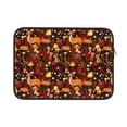 Cauagu Warm Forest Plants and Deer Print Laptop Sleeve Case, Laptop