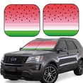 thumbnail image 1 of Cauagu Watermelon Cauagu {designName} Print Foldable Car Windshield Sun Shade | Front Windshield Shade for Sun | Fits Small Sedans, Mini SUVs, Hatchbacks-Large, 1 of 6