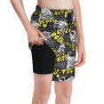 thumbnail image 1 of Cauagu White Retro Off-Road Vehicle Print Swim Trunks for Men,Youth Boys Swim Shorts Compression Liner Beach Shorts Boys' Swimming Shorts 7-20 Years Bathing Suit-Large, 1 of 7